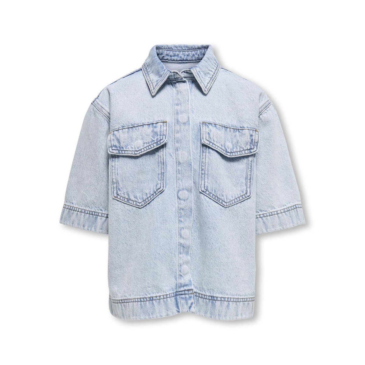 Chemise En Denim light blue denim, KIDS ONLY