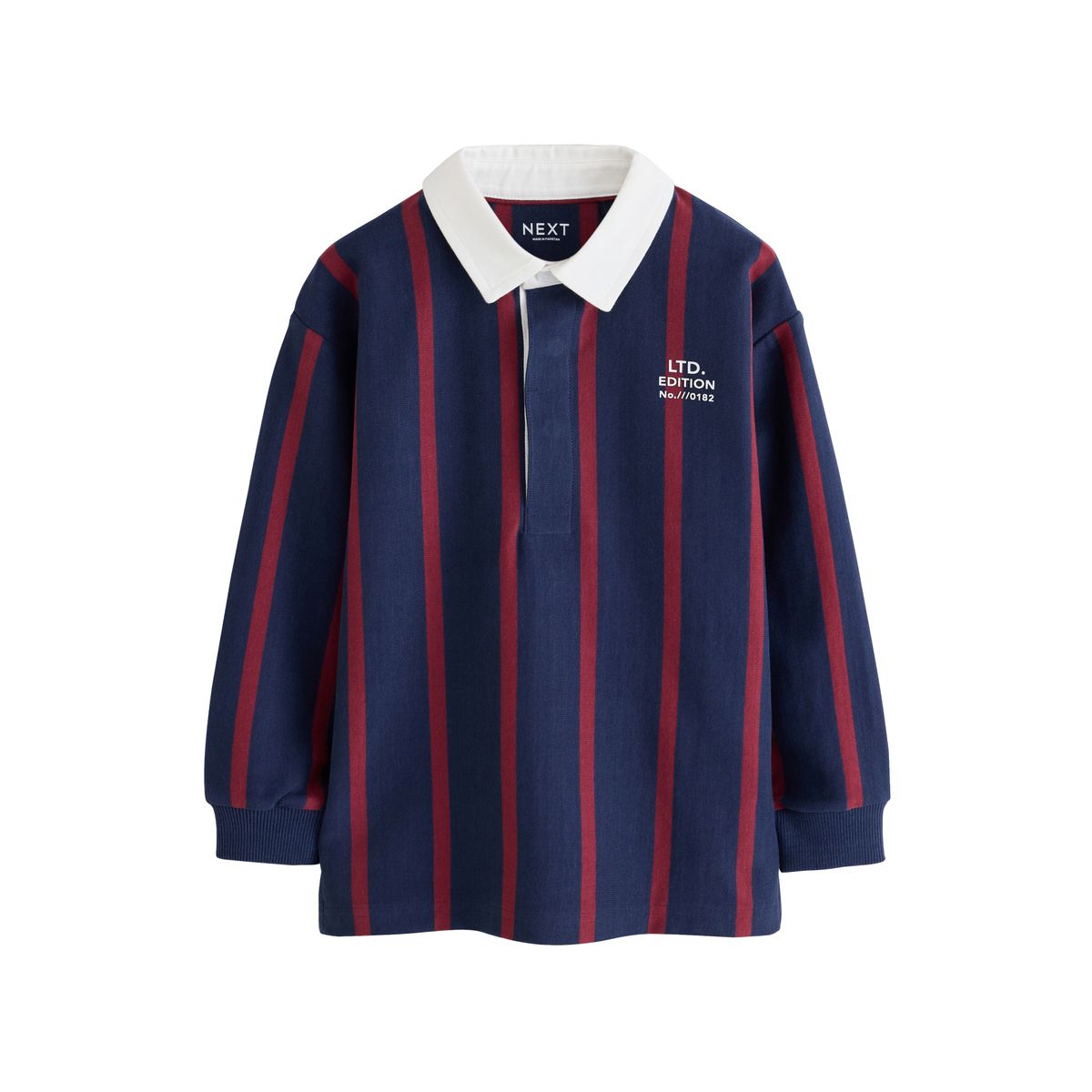 Polo style rugby bande verticale, NEXT