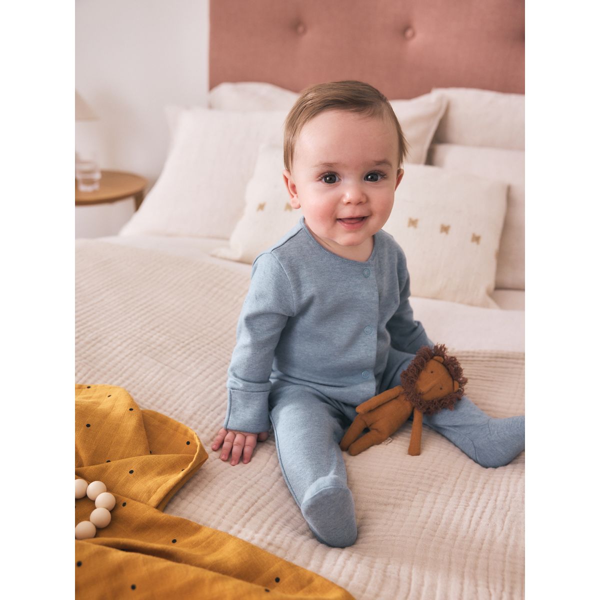 Dors-bien bébé, lot de 3 gris/bleu/neutre, NEXT