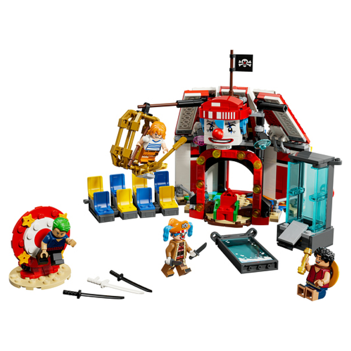 75637 Le chapiteau de Baggy le Clown couleur unique, LEGO