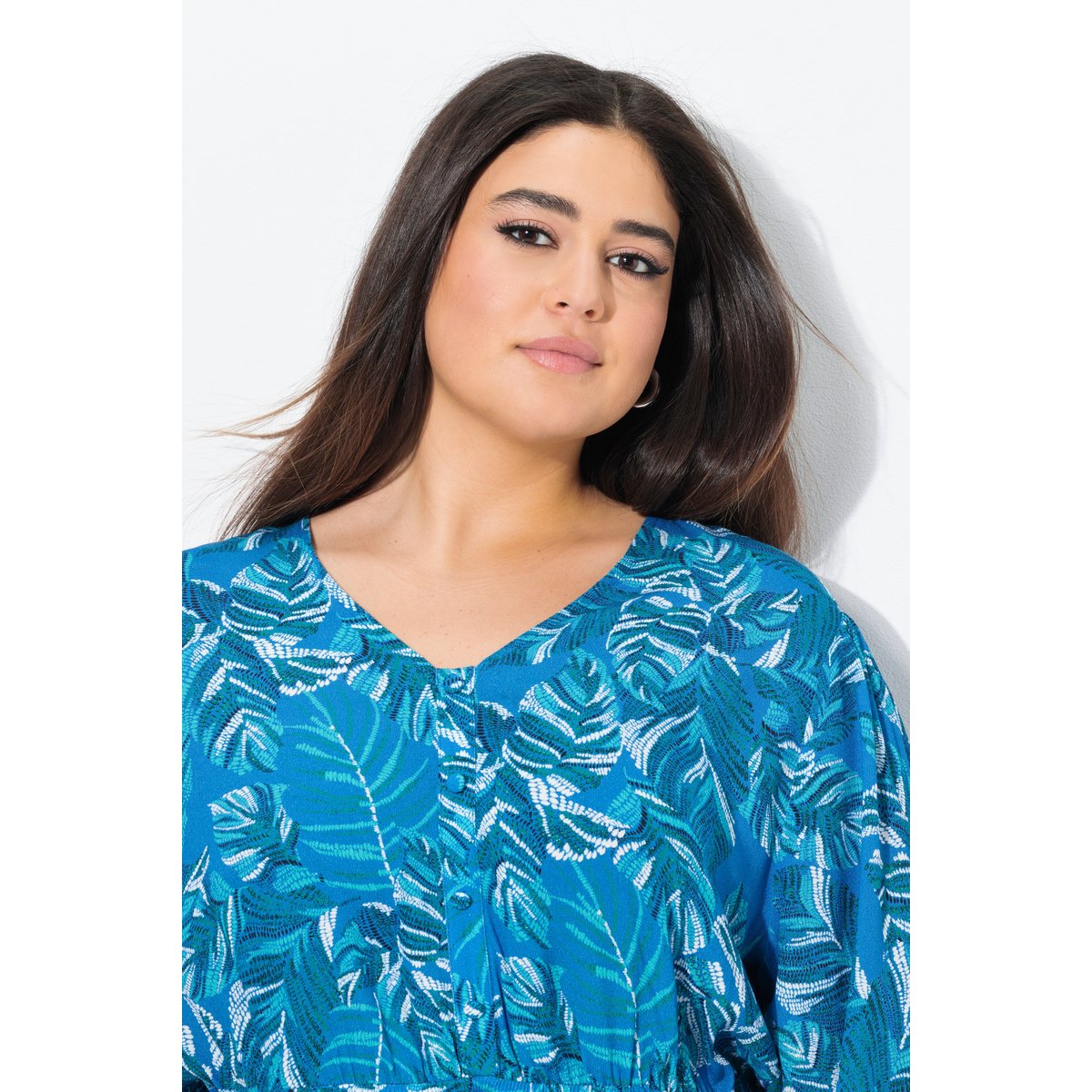 Blouse bleu pétrole, ULLA POPKEN
