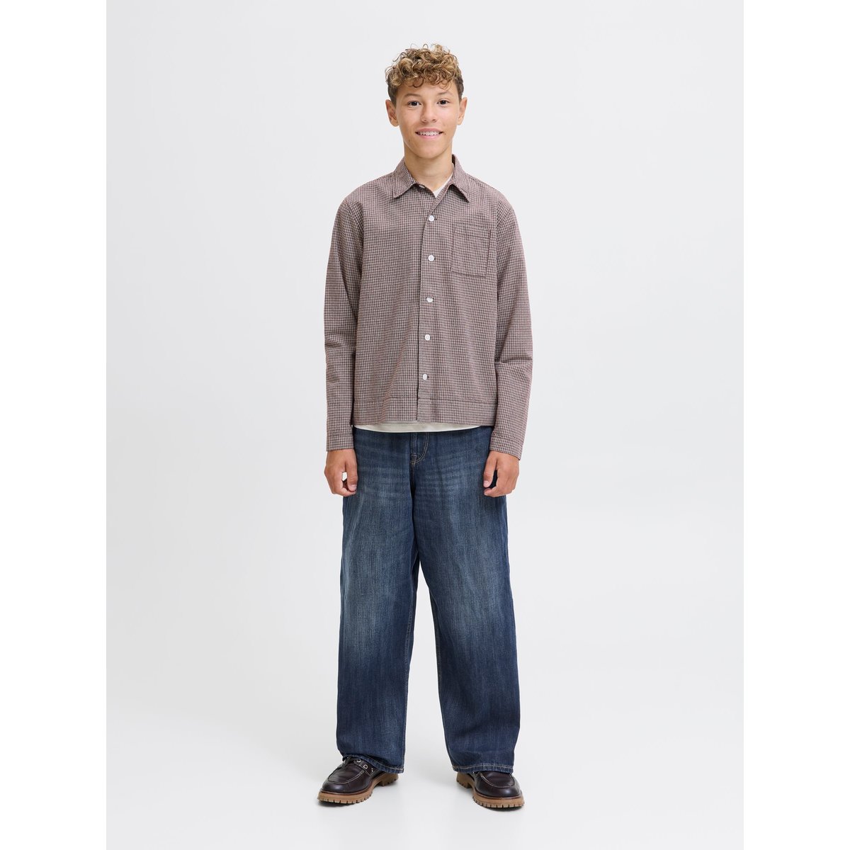 Jean Extra Baggy Fit blue denim, JACK & JONES JUNIOR