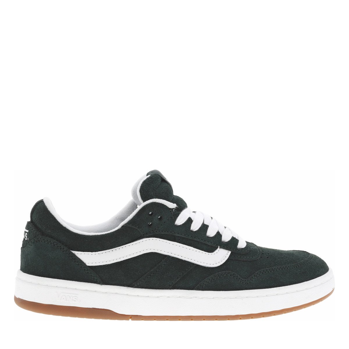Baskets CRUZE 3.0 cuir talon plat vert, VANS