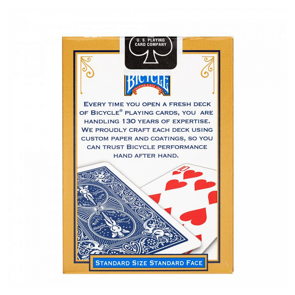 Bicycle - jeu de cartes original - rider back - standard couleur unique, CARTAMUNDI
