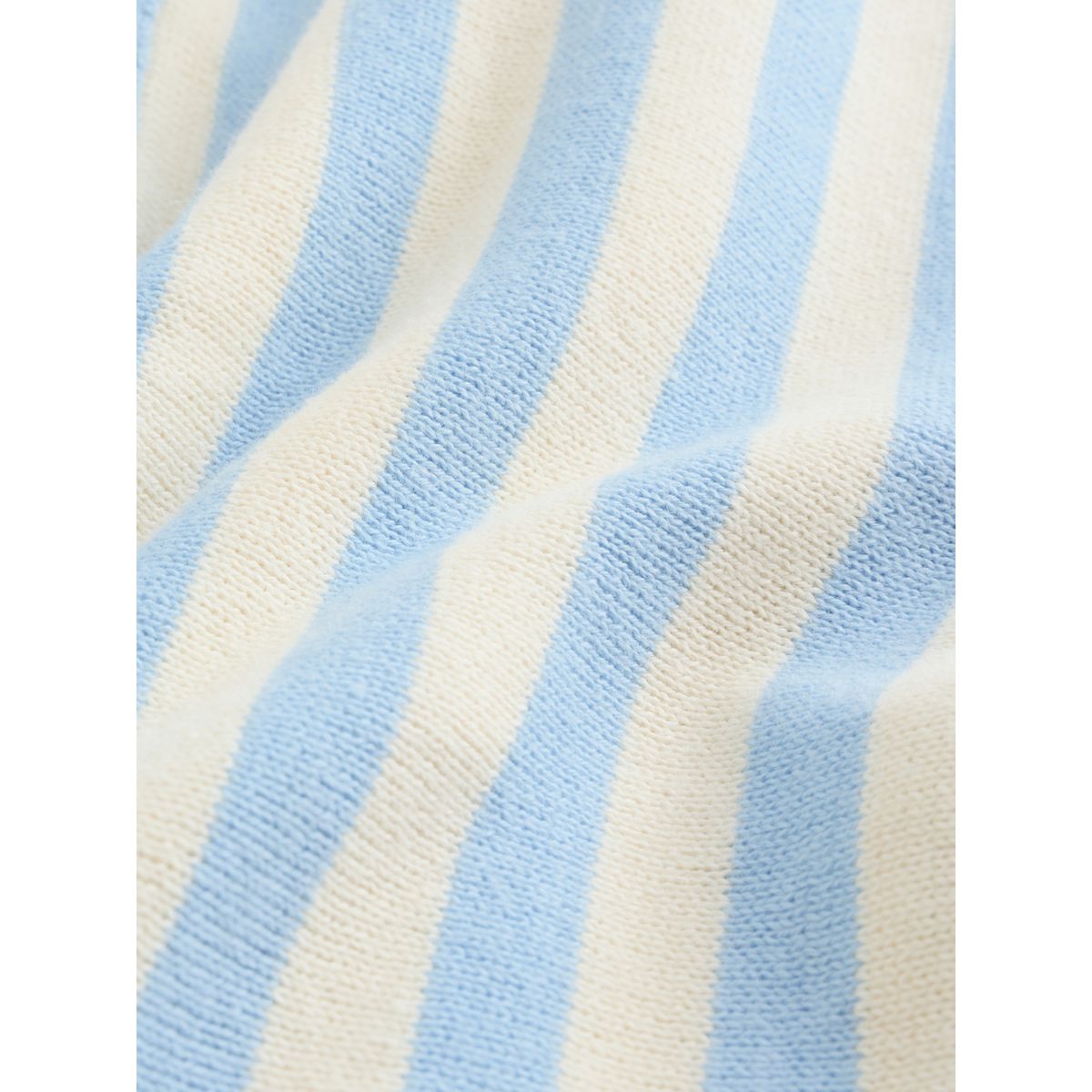 Ensemble body et salopette en maille bébé rayures bleues, NEXT