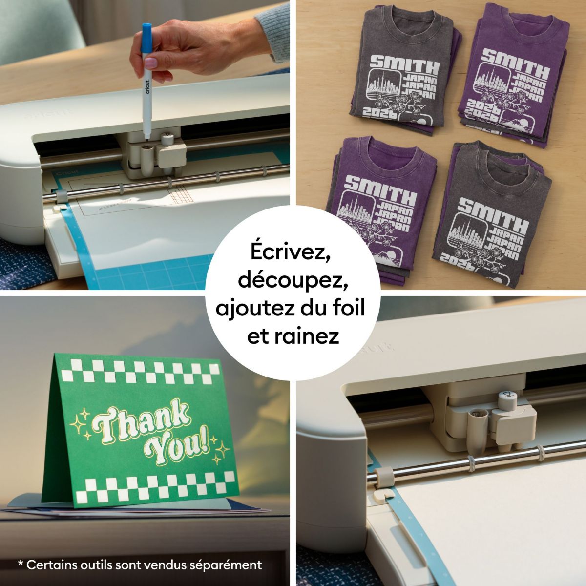 Machine de découpe Pack Explore 5 Crème couleur unique, CRICUT