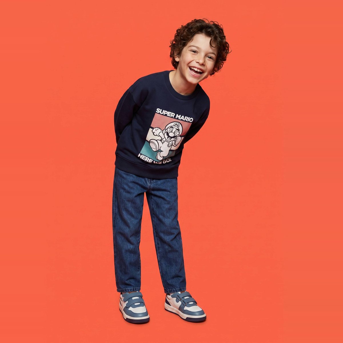 SWEAT EN MOLLETON SUPER MARIO nuit bebe, MONOPRIX