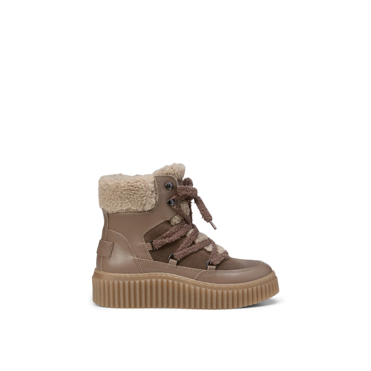 Bottes d'hiver modèle Bianca avec doublure pelucheuse marron, MARC O'POLO