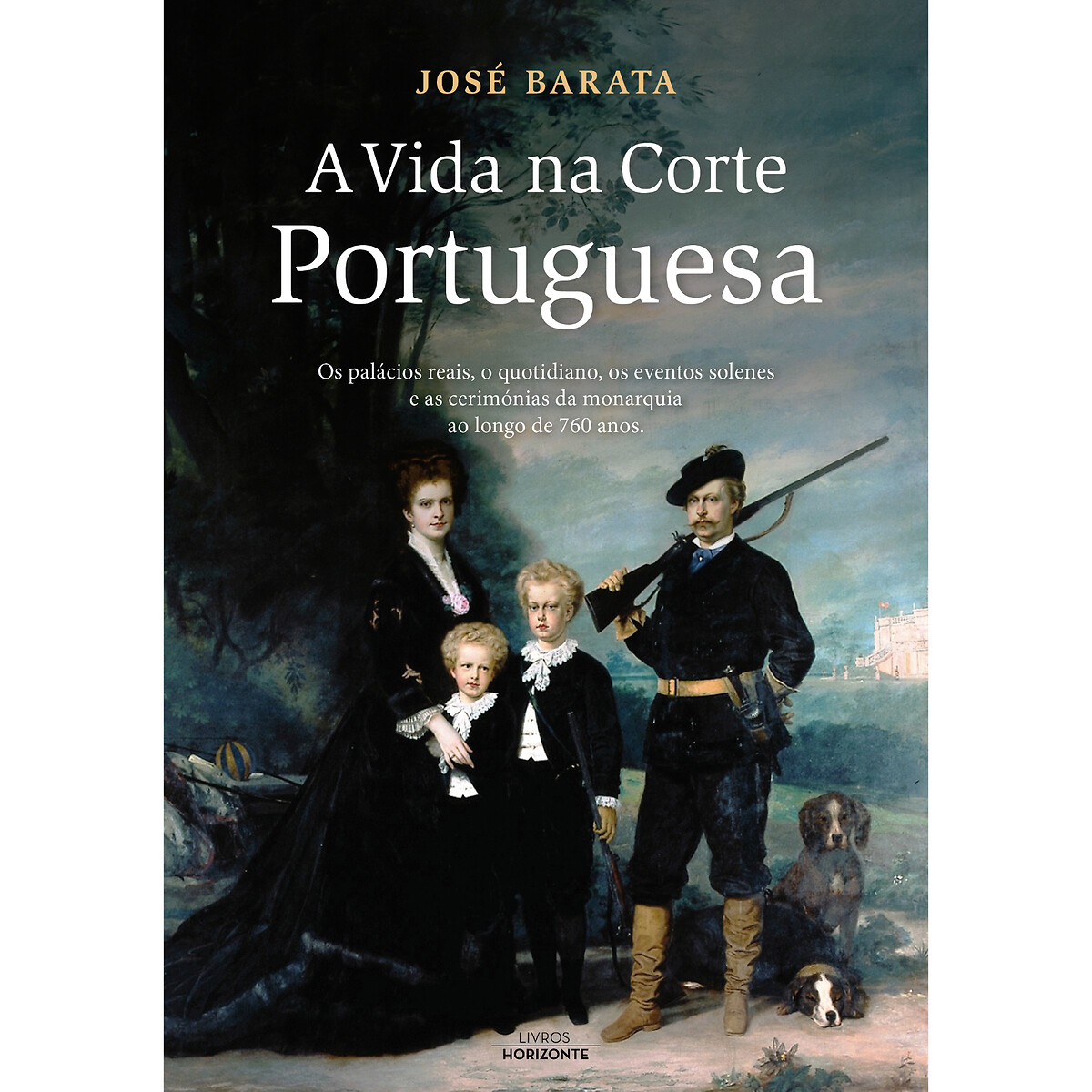 Livro A vida na corte portuguesa, LIVROS HORIZONTE multicolor, LIVROS HORIZONTE