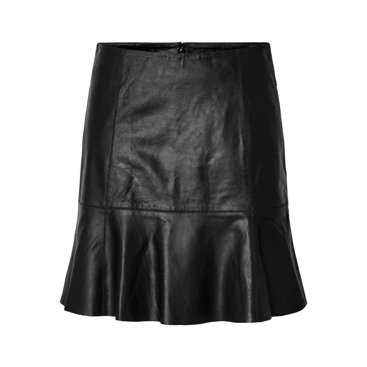 Jupe En Cuir black, YAS