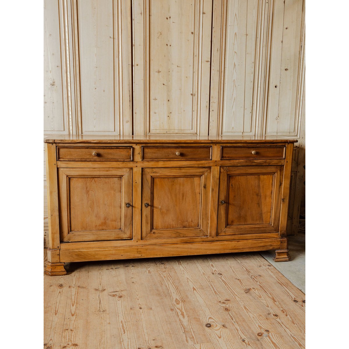 Enfilade en bois Margaret N°471 - Bon état bois foncé, DEBONGOUT
