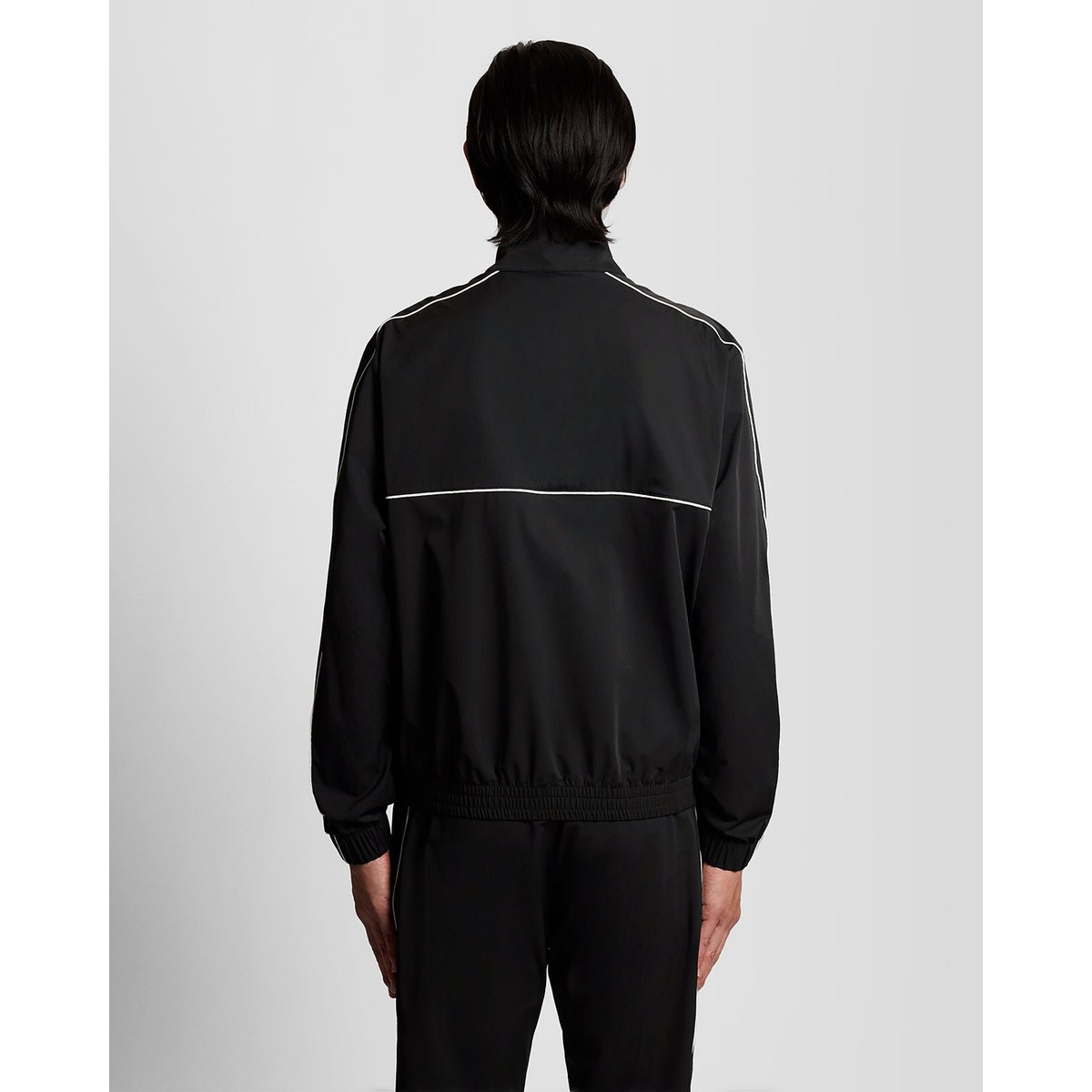 Veste légère de survêtement noir jais, LYLE & SCOTT