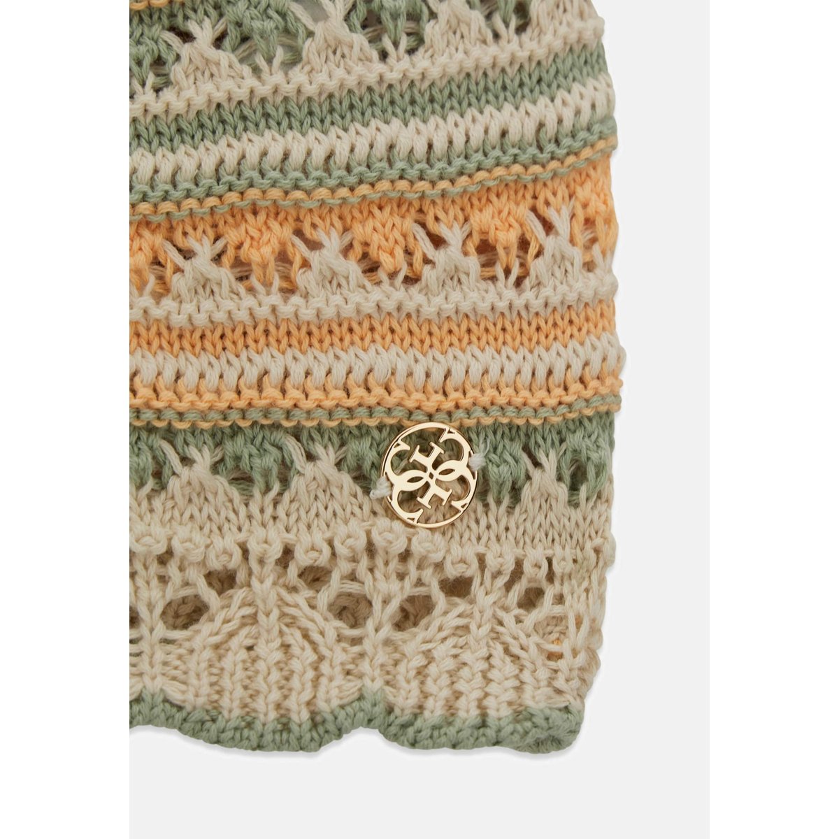 Robe Midi Au Crochet beige, GUESS KIDS