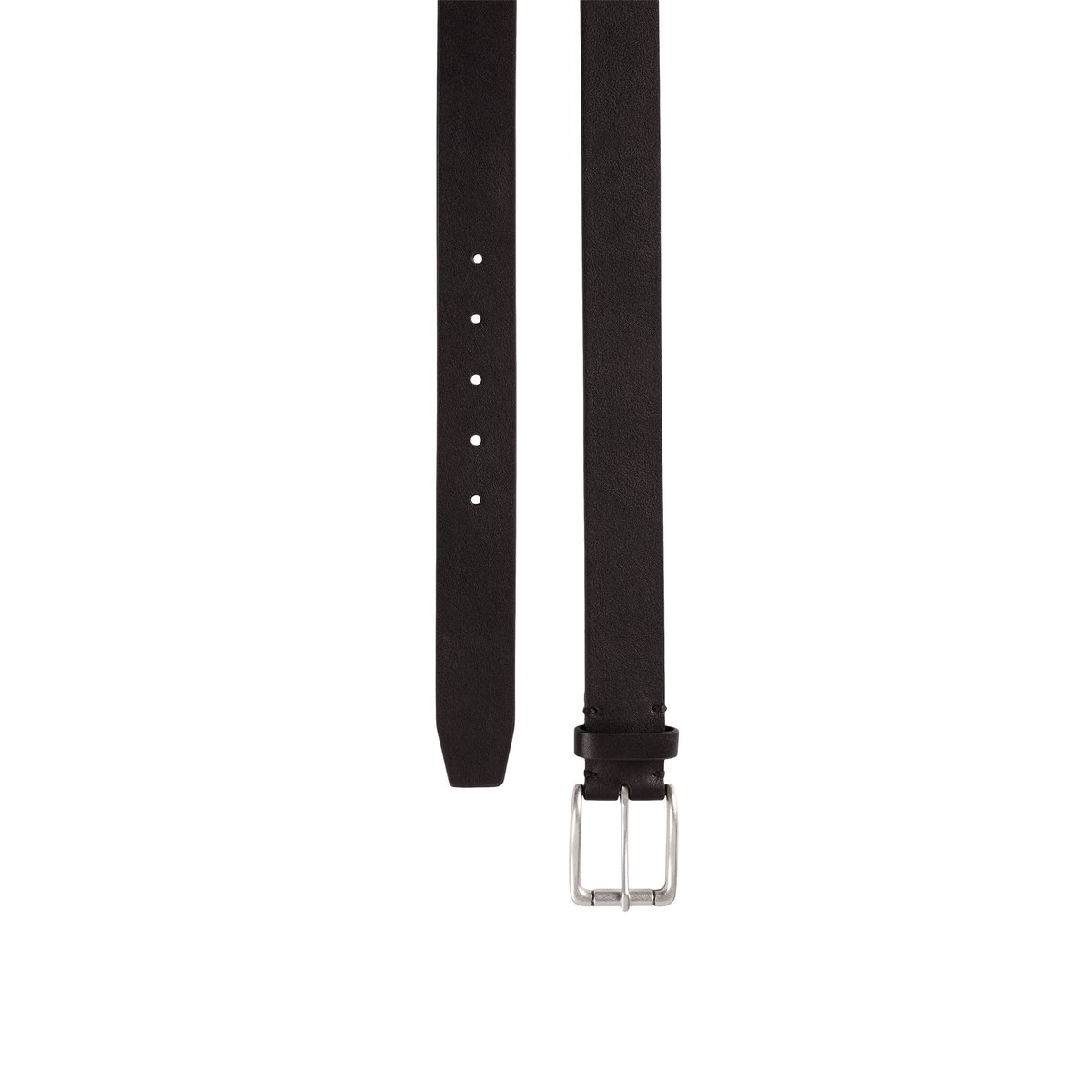 Ceinture modèle Enno en cuir nappa de grande qualité noir, MARC O'POLO