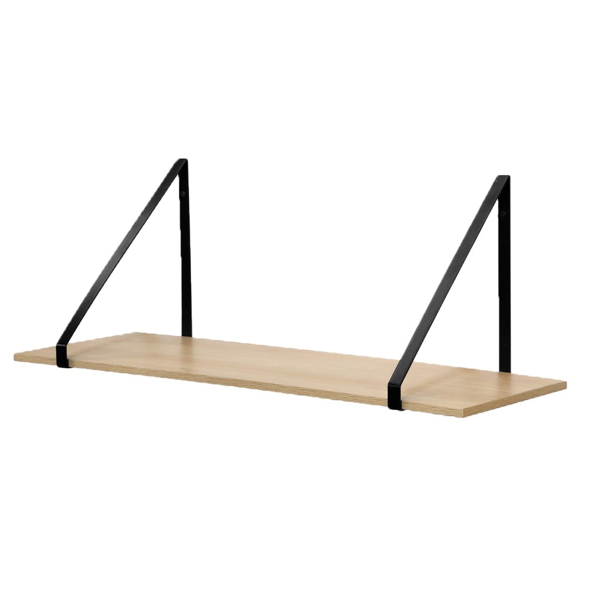 Étagère murale grande profondeur - P29.5cm bois clair, CALICOSY