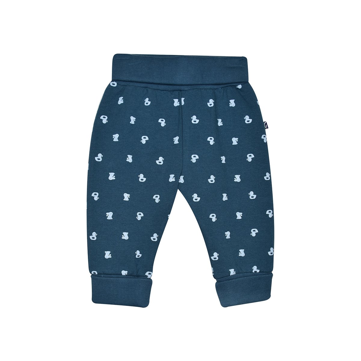 Tshirt pantalon bavoir mio maille bebe bleu, SUCRE D'ORGE
