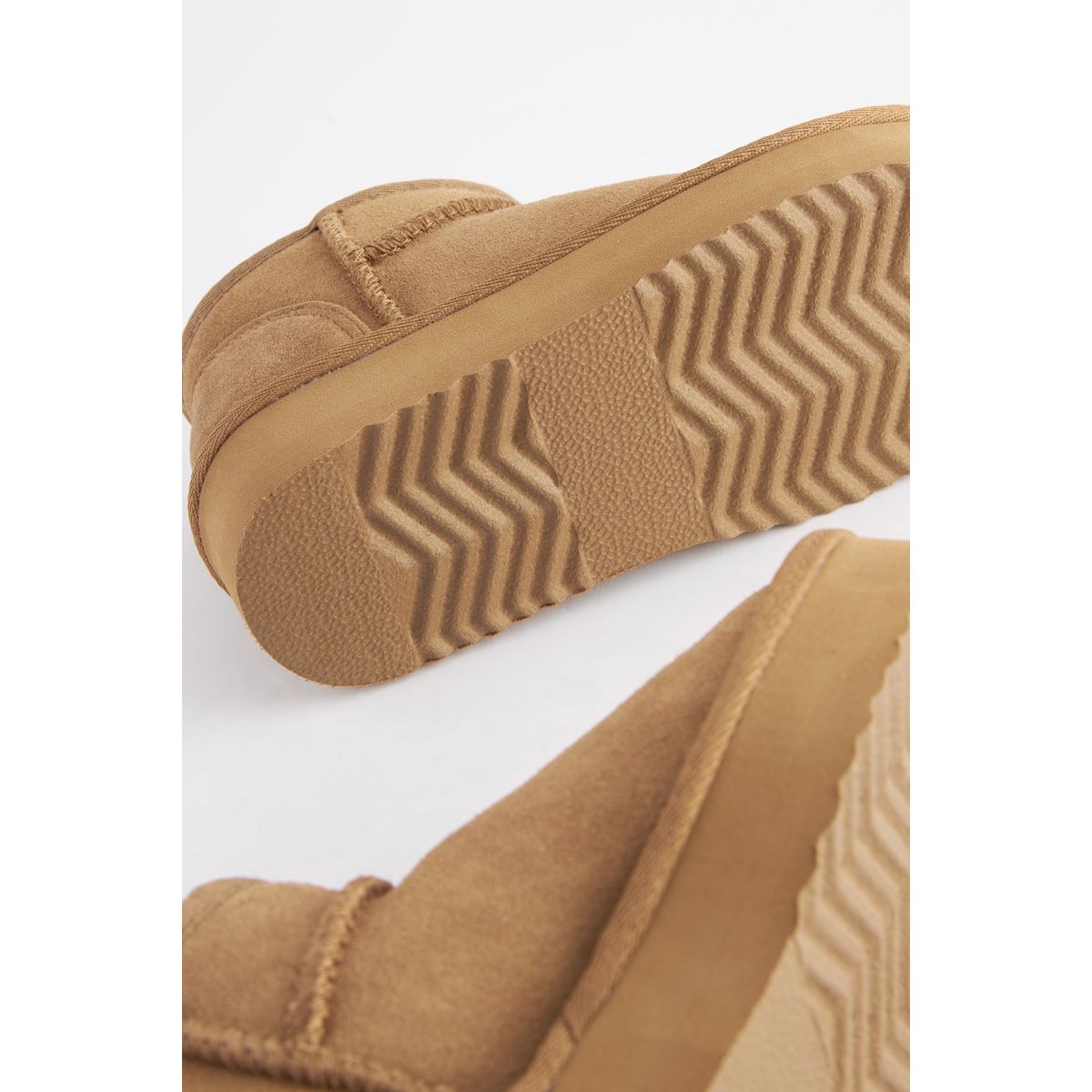 Bottes à enfiler coupe classique marron fauve, NEXT