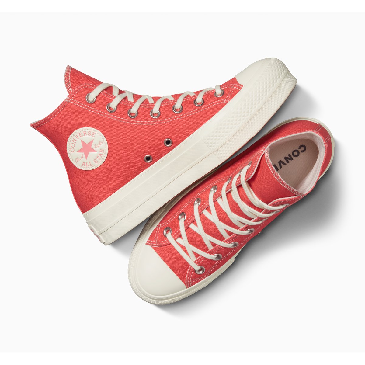 Baskets CHUCK TAYLOR ALL STAR LIFT PLATFORM late night ember/ritual rose, CONVERSE