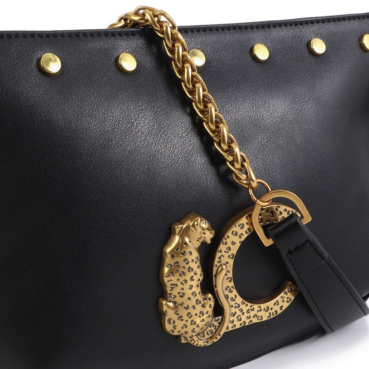 Sac à bandoulière au style pochette noir, LOLA CASADEMUNT