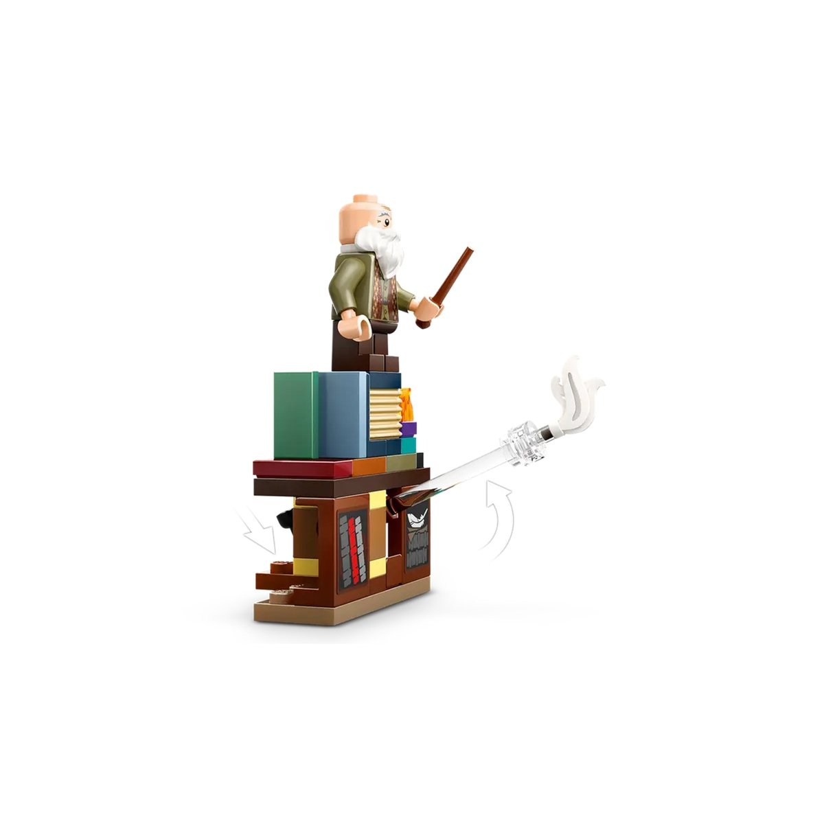 Harry Potter Le château de Poudlard : le cours de sortilèges multicolore, LEGO