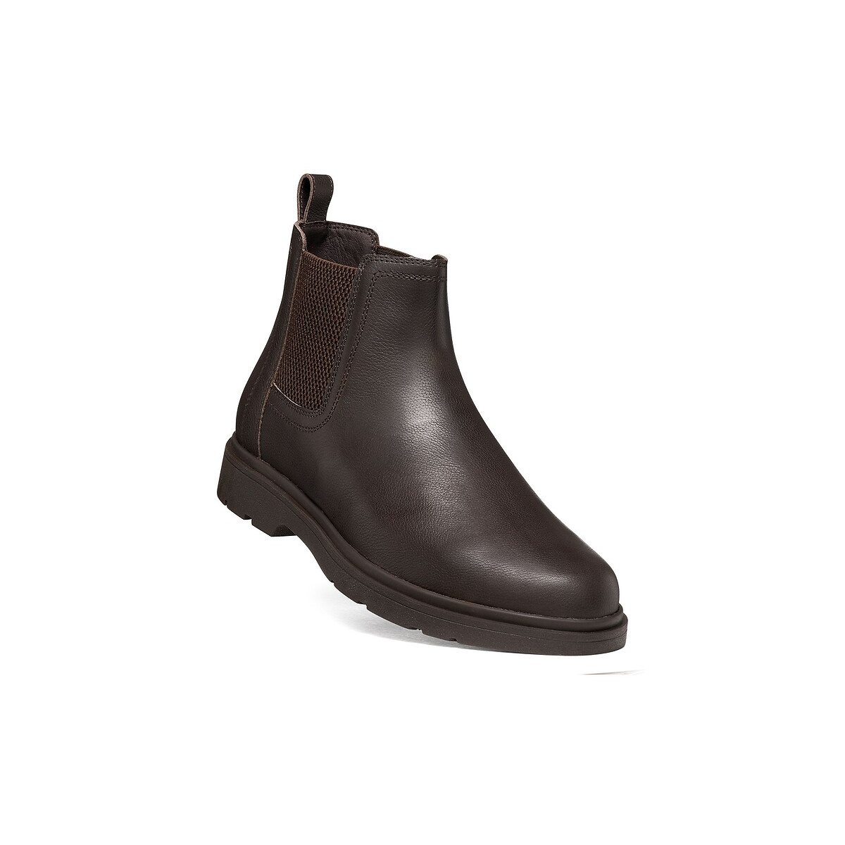 Botas Chelsea de piel SPHERICA EC1 marrón oscuro, GEOX