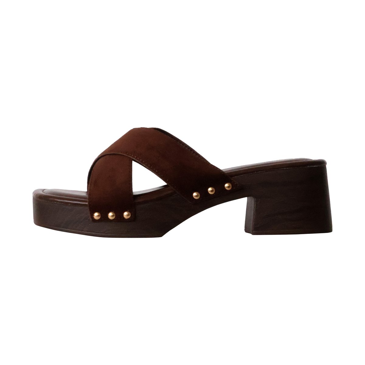 Sandales à Talon marron, ENZA NUCCI