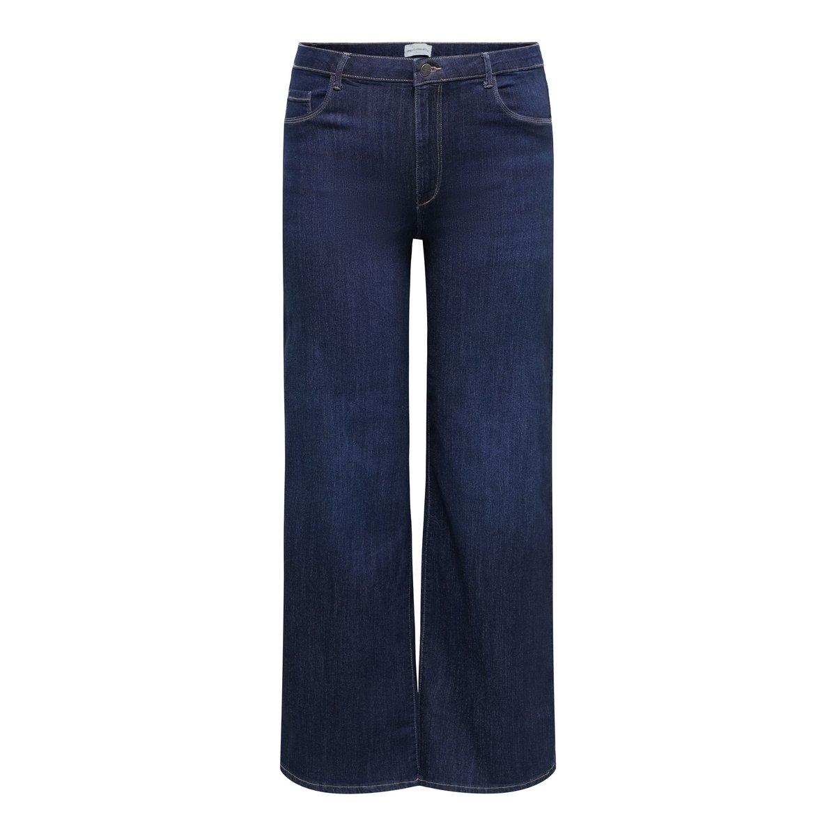 Jean À Jambe Large dark blue denim, ONLY CARMAKOMA