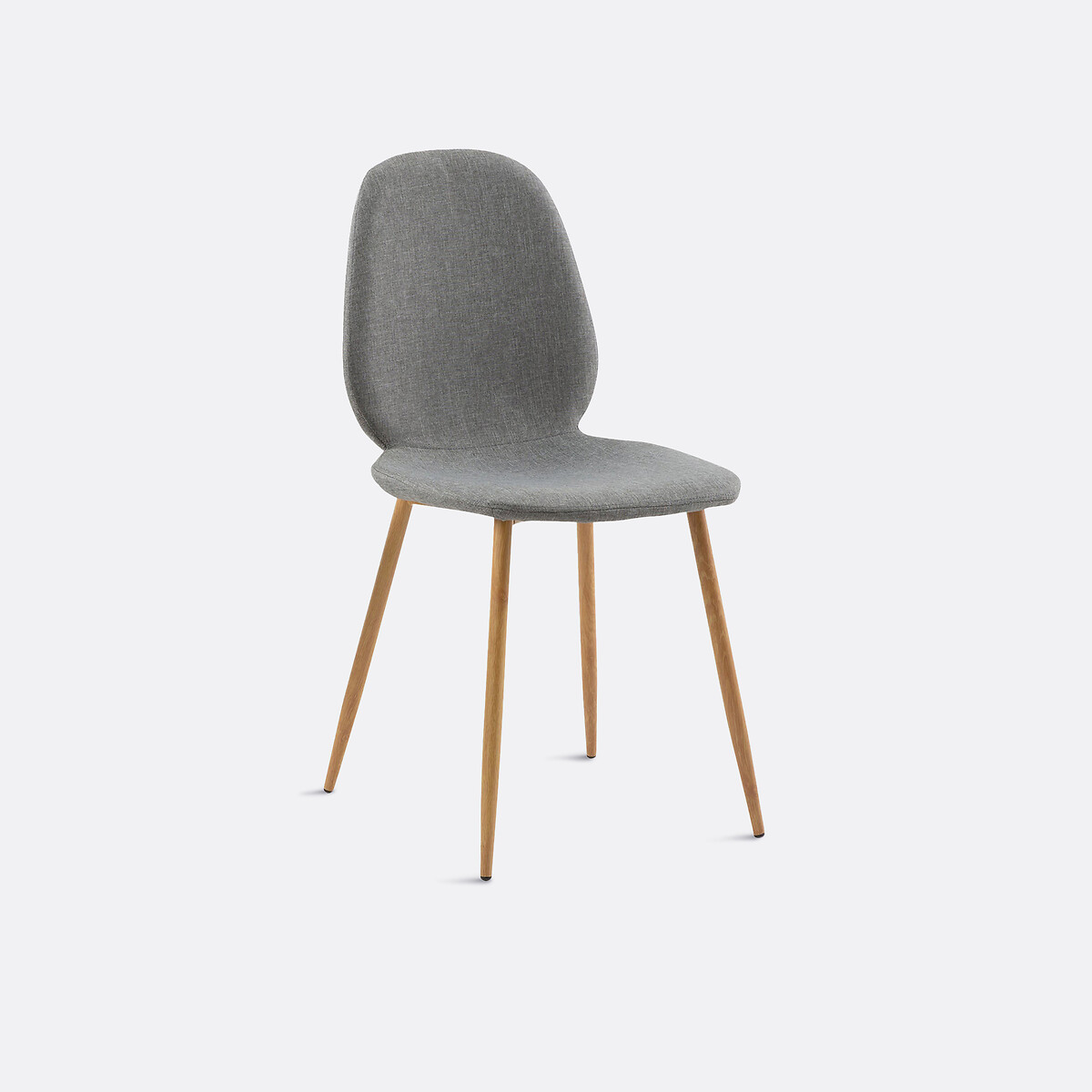 Chaise pieds fuselés, Leena gris, LA REDOUTE INTERIEURS