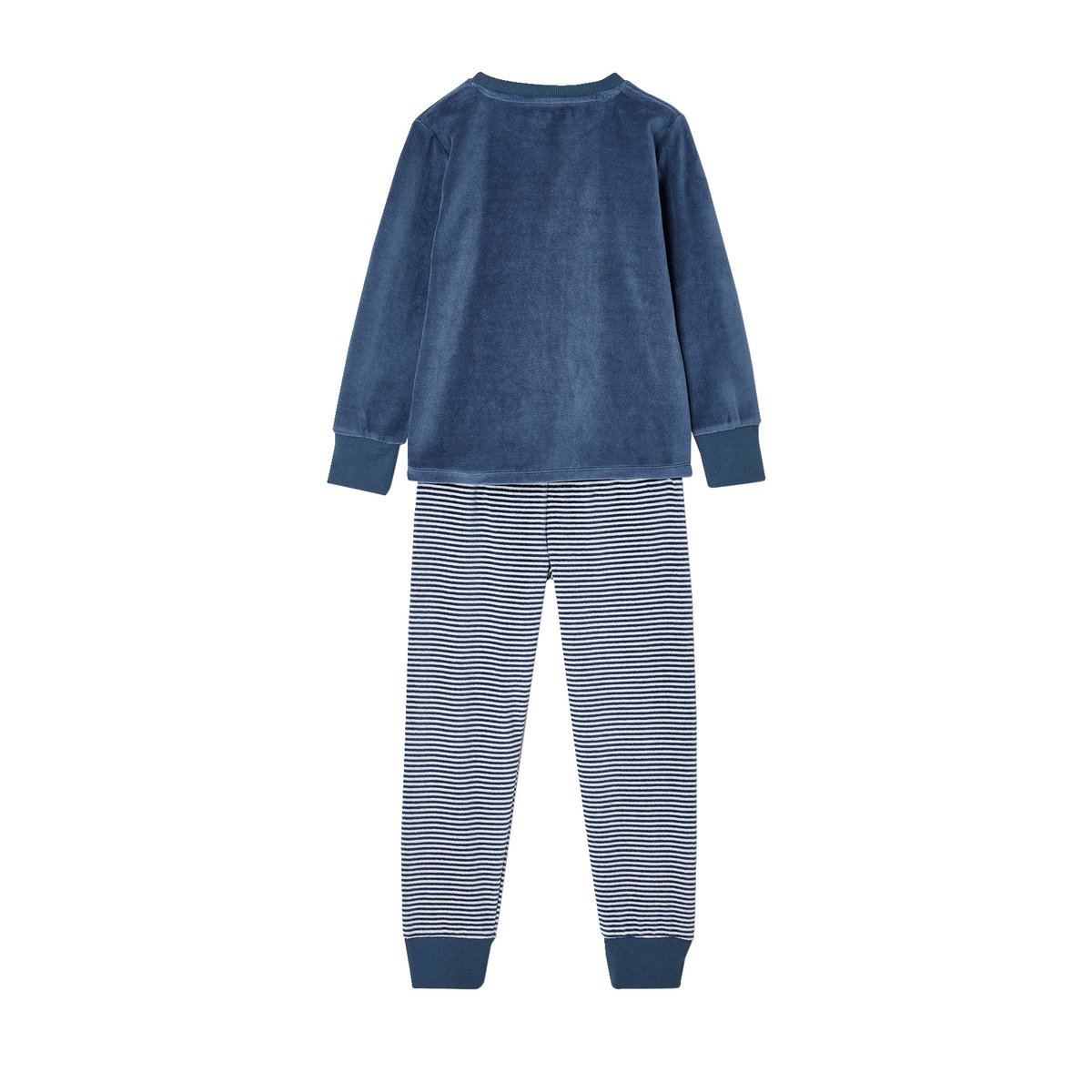 Pyjama long bleu, VERTBAUDET