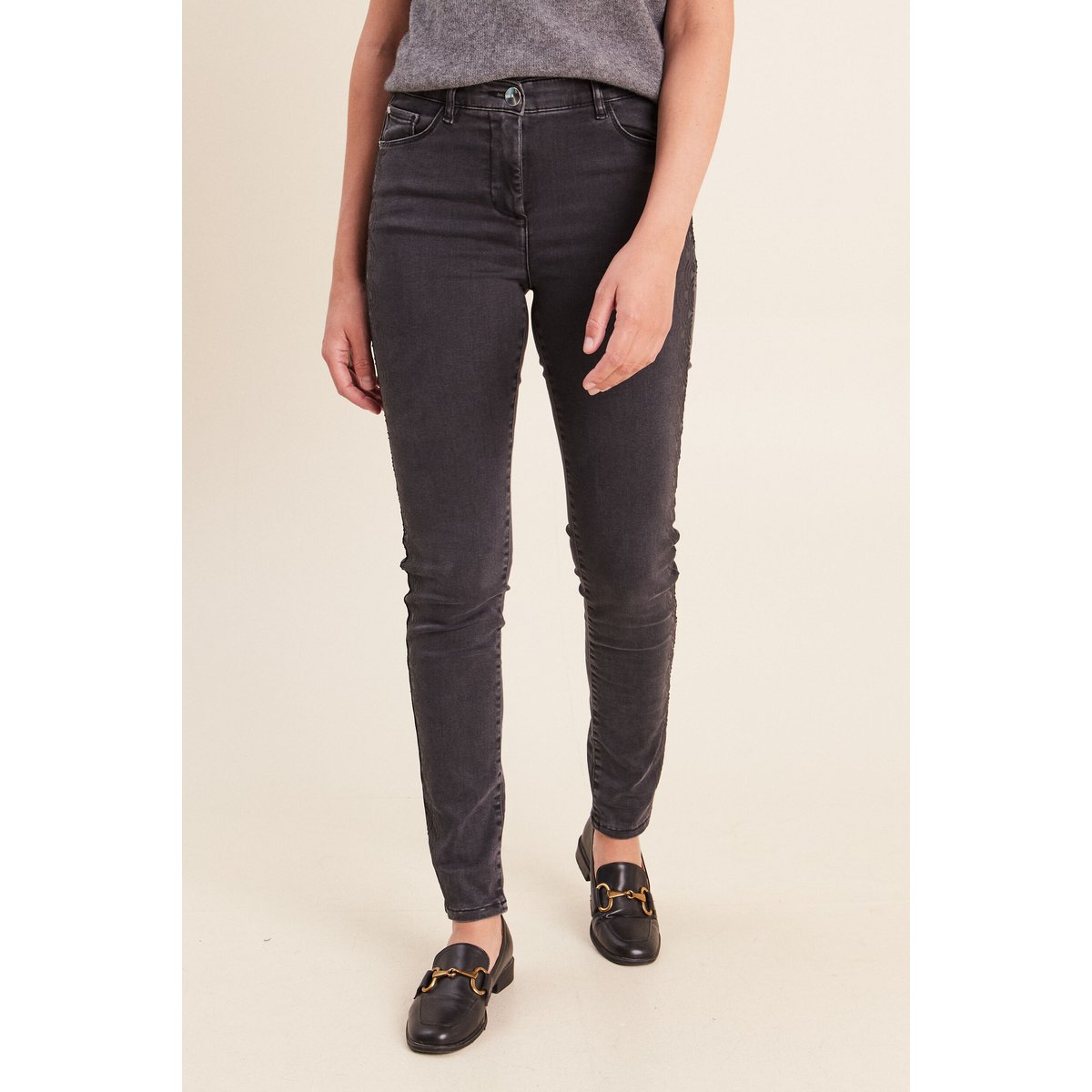 Pantalon magique l'unique denim gris, BREAL