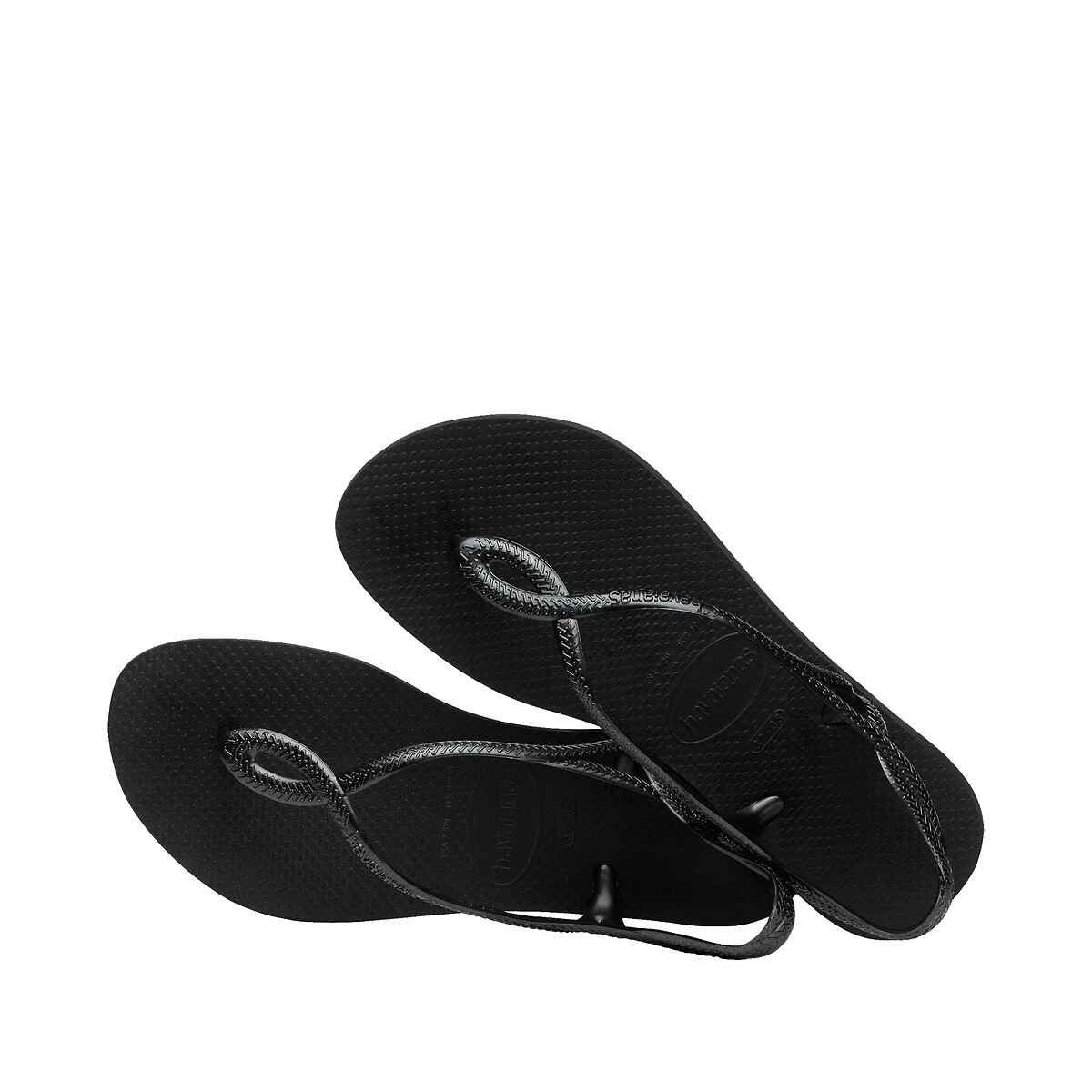 Sandálias de dedo Luna preto , HAVAIANAS