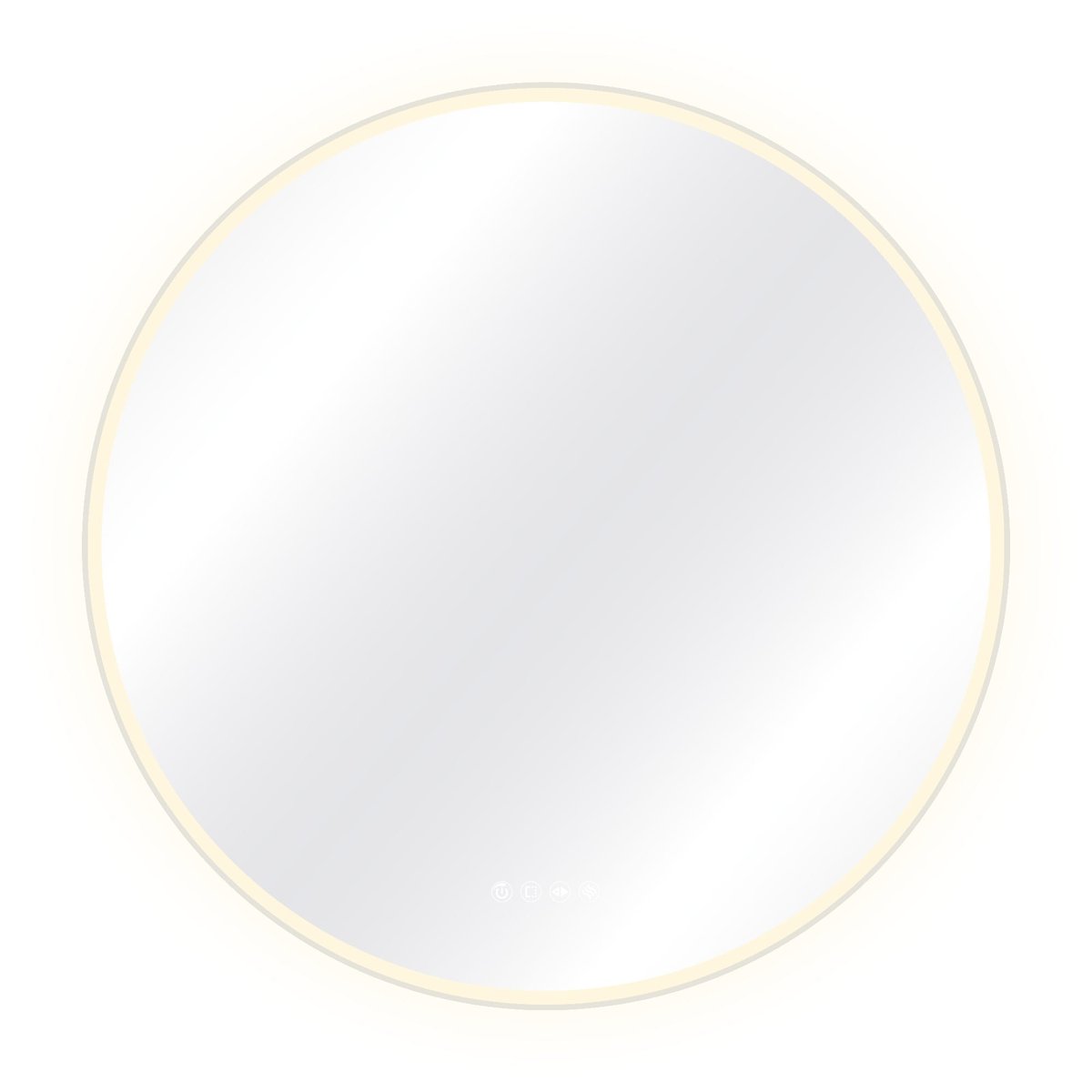 Miroir lumineux, NEO FRAME argent, SENSEA