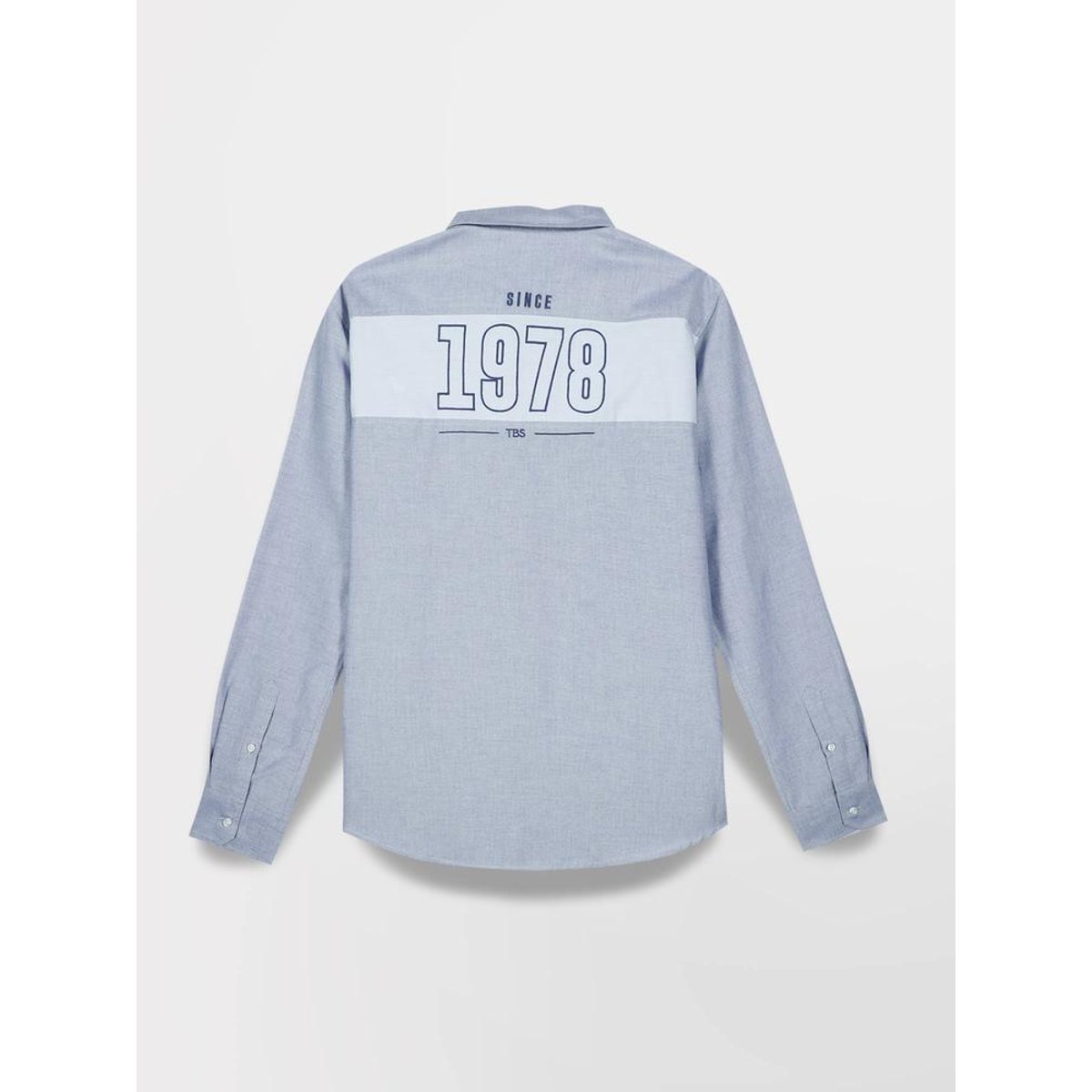 Chemise manches longues JAMADCHE chambray, TBS