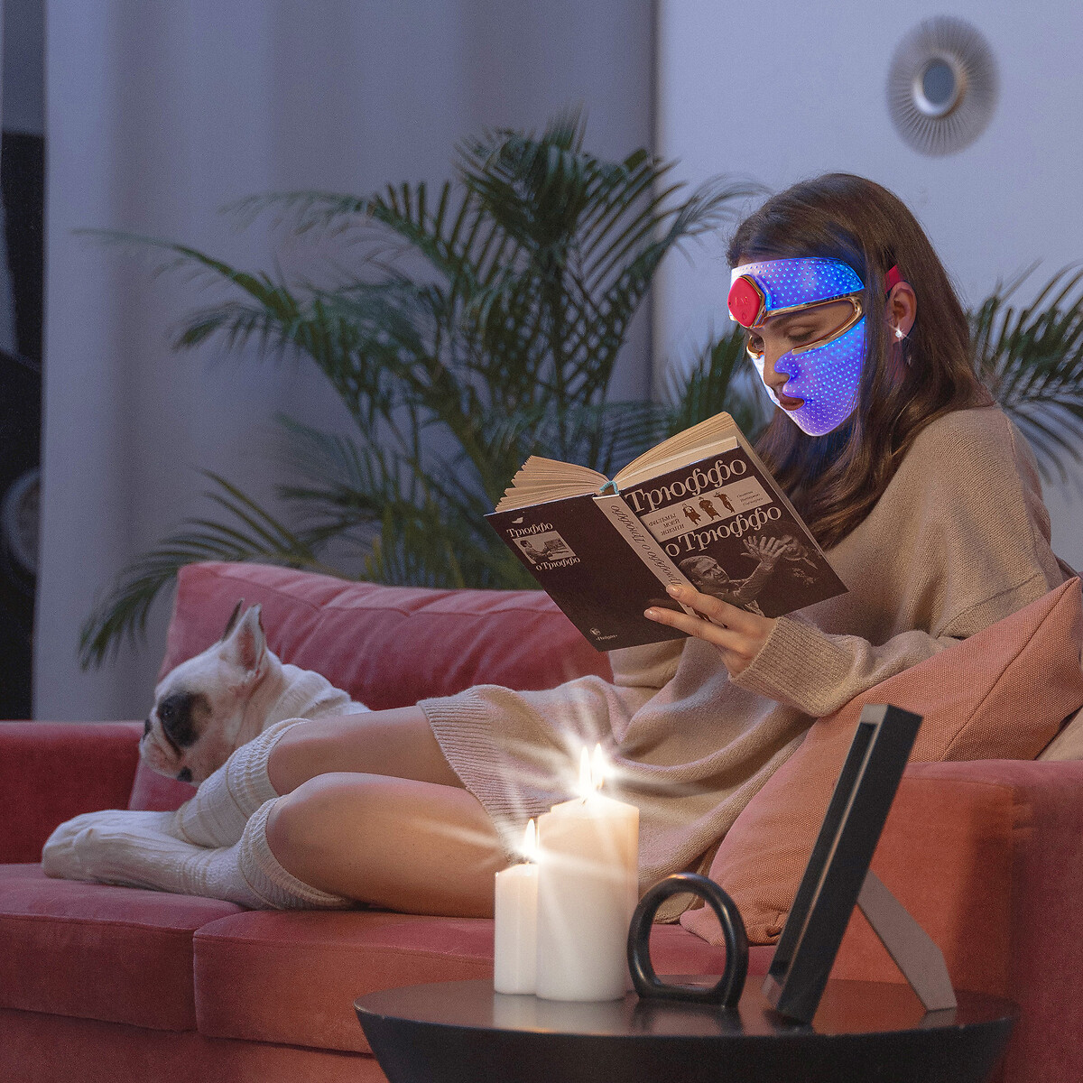Masque led visage FAQ 201 transparent, FOREO