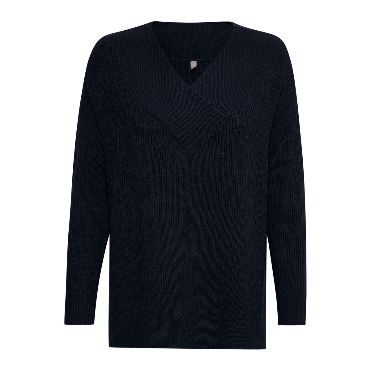 Pullover tricoté bleu salute, CULTURE