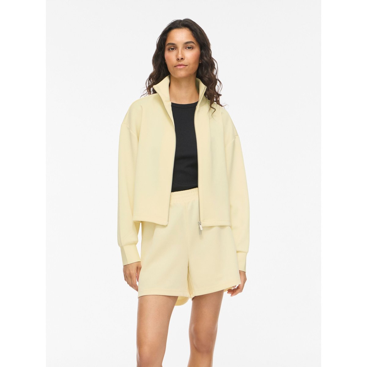Cardigan jaune - pastel yellow1, VILA