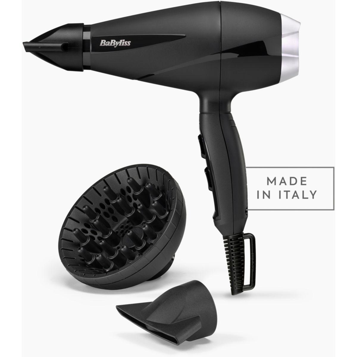 Sèche cheveux professionnel Turbo Pro 2100 6710DE noir, BABYLISS