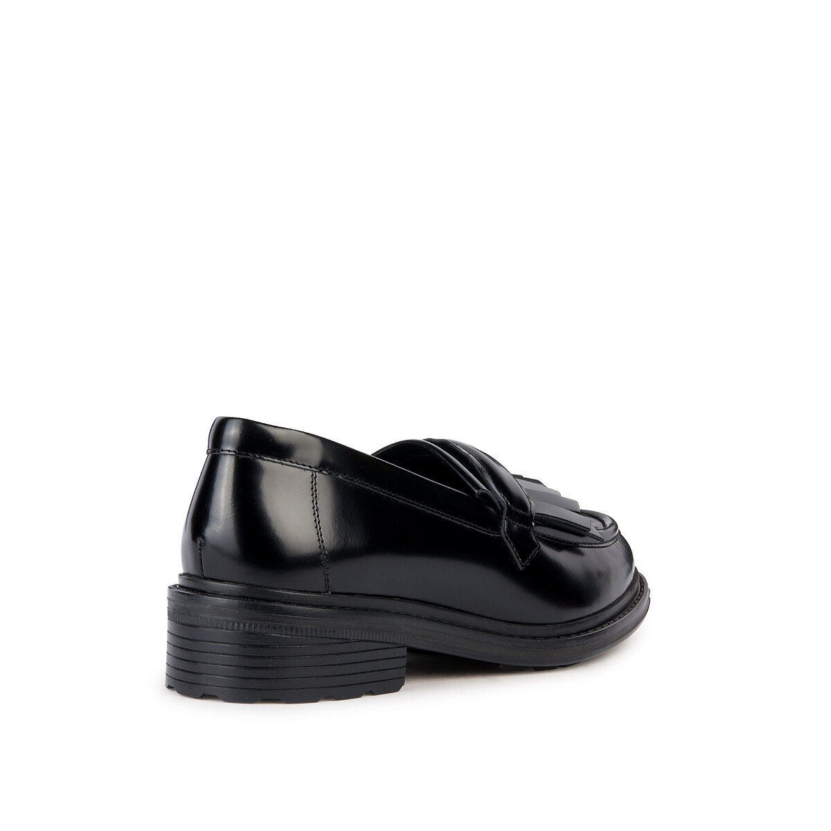 Walk Pleasure Breathable Loafers in Leather black, GEOX