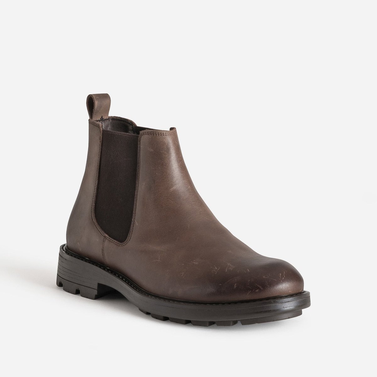 Boots en cuir BIRAMA marron, ERAM