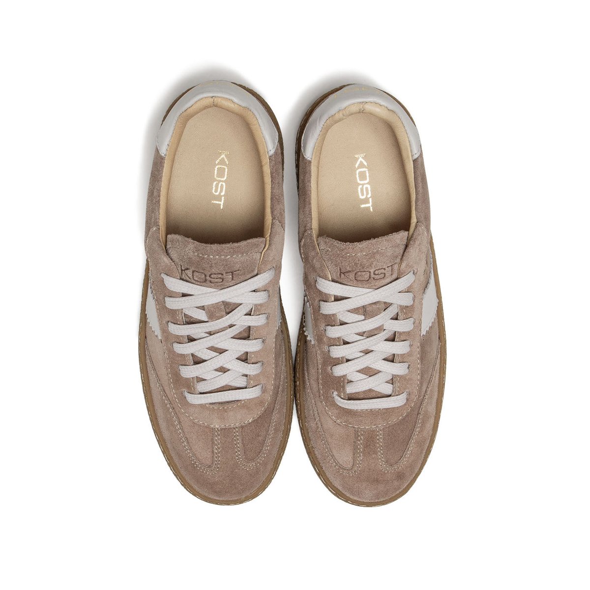 Basket Lynxa F taupe+ecru, KOST
