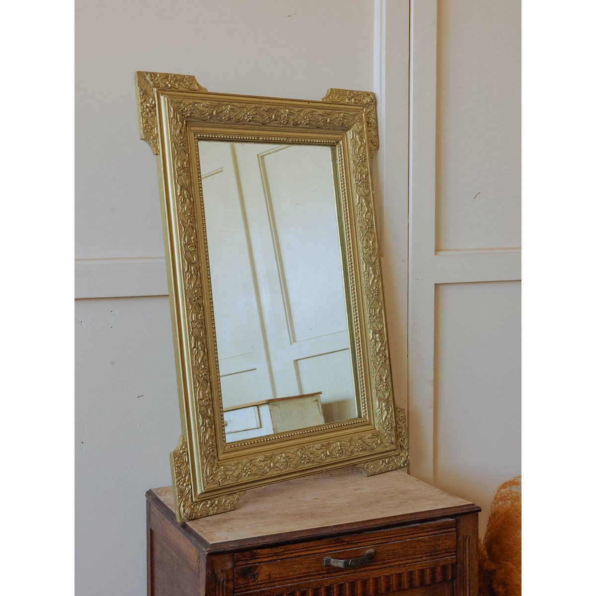 Miroir style classique doré Georges N°1282 - Bon état doré, DEBONGOUT
