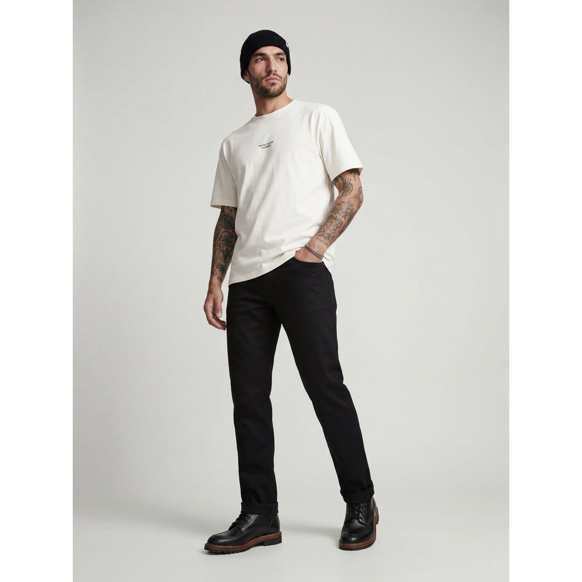 Coupe Regular black denim, JACK & JONES