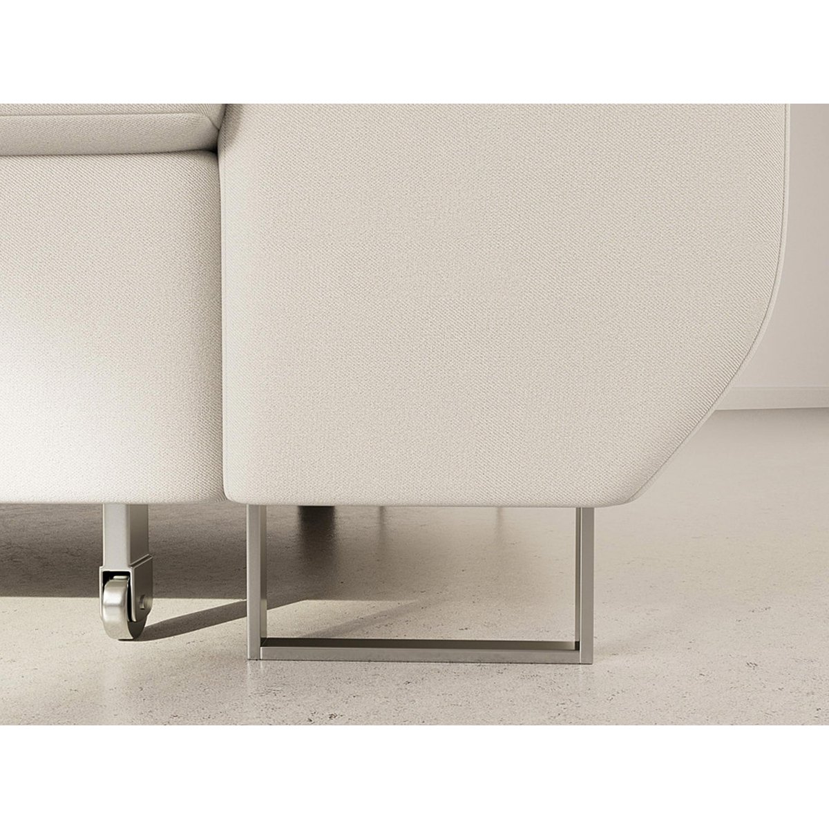 Canapé d'Angle Convertible 6 places - PABLO beige, BEST MOBILIER