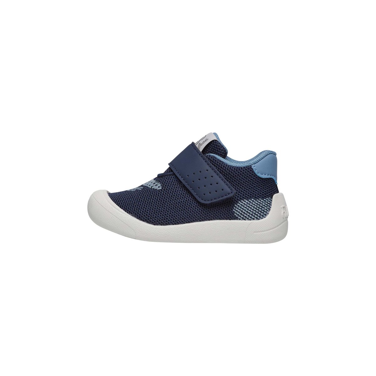 Chaussures premiers pas en similicuir et tissu FREE VL. marine, FALCOTTO