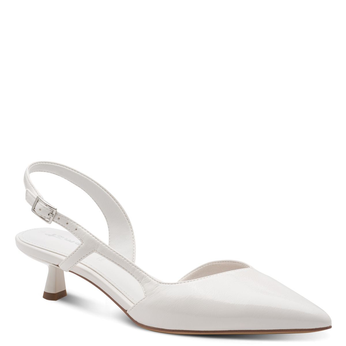 Escarpins slingback blanc, TAMARIS