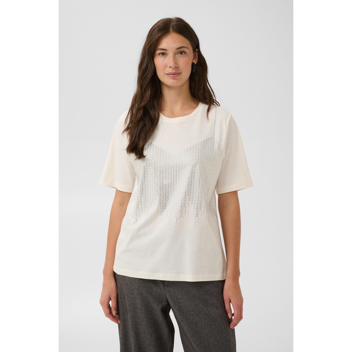 T-shirt blanc gardenia, CULTURE