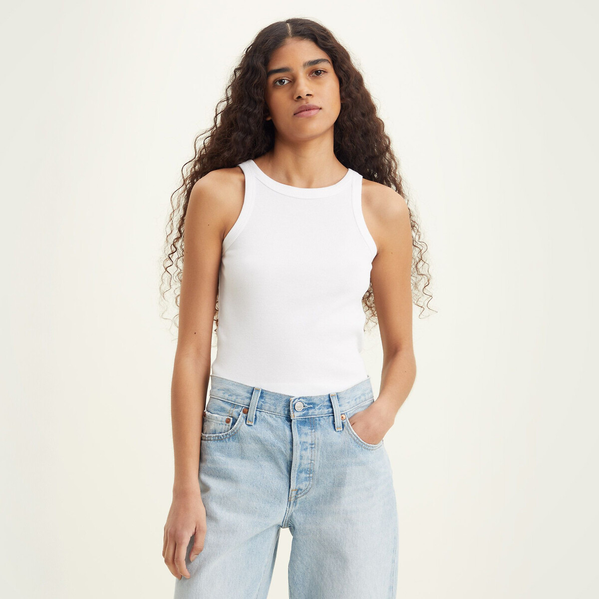Débardeur en coton blanc, LEVI'S