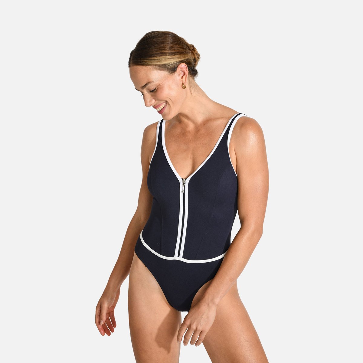 Maillot de bain 1 pièce Dovane - TAMARINDO bleu marine, LIVIA