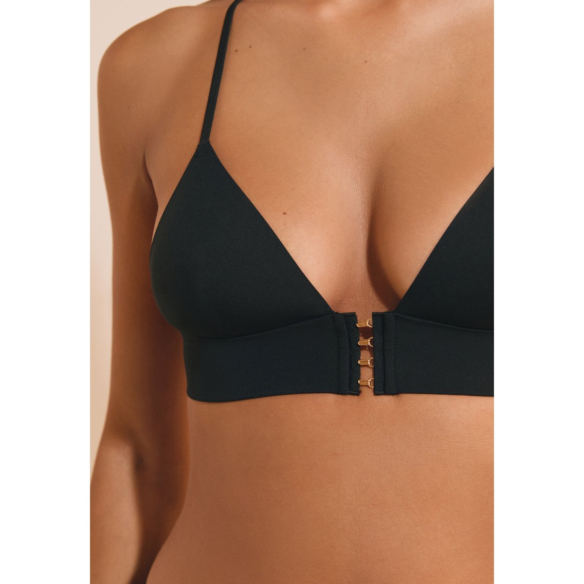 ETAM SANS ARMATURE HALO - SA TRIANGLE noir, ETAM