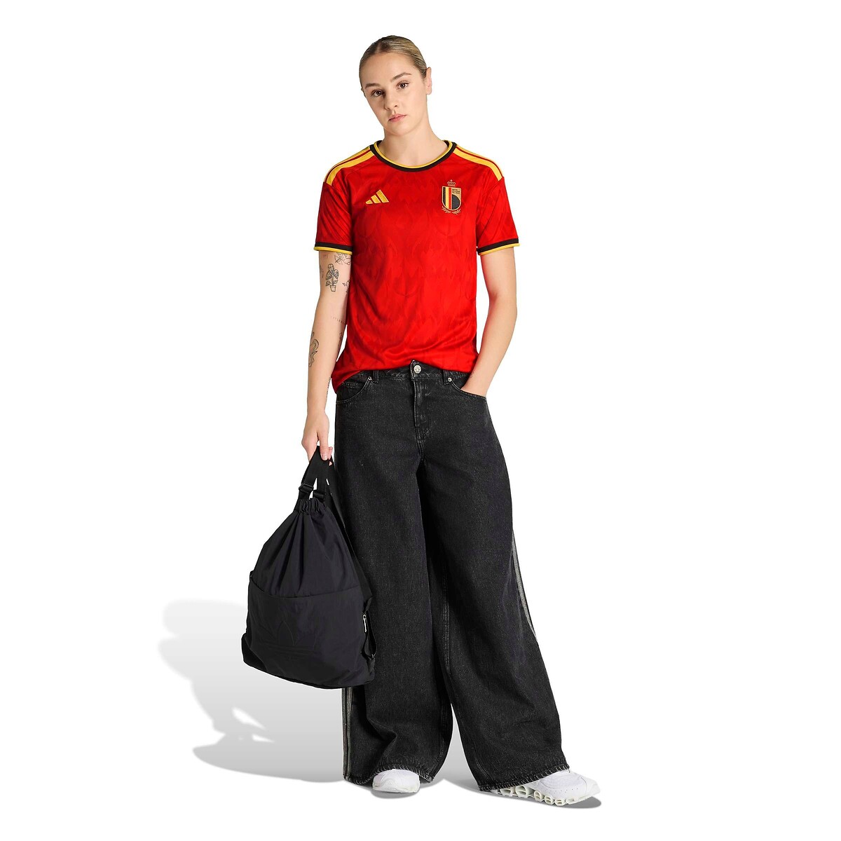 Maillot de foot Belgique, Home Replica, Coupe du monde 2026 rouge, adidas Performance